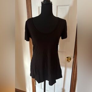 Red by BKE Black Shirt with Mesh detail